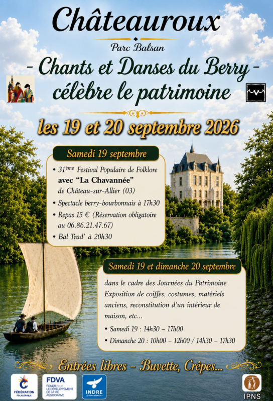 31ème édition du Festival Populaire de Folklore Châteauroux