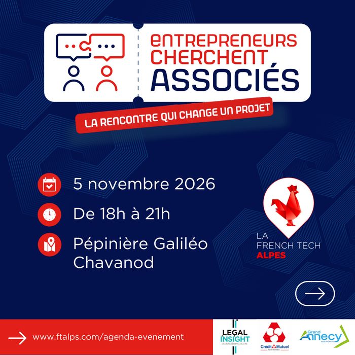 3e édition – Entrepreneurs Cherchent Associés, Pépinière Galiléo, Chavanod