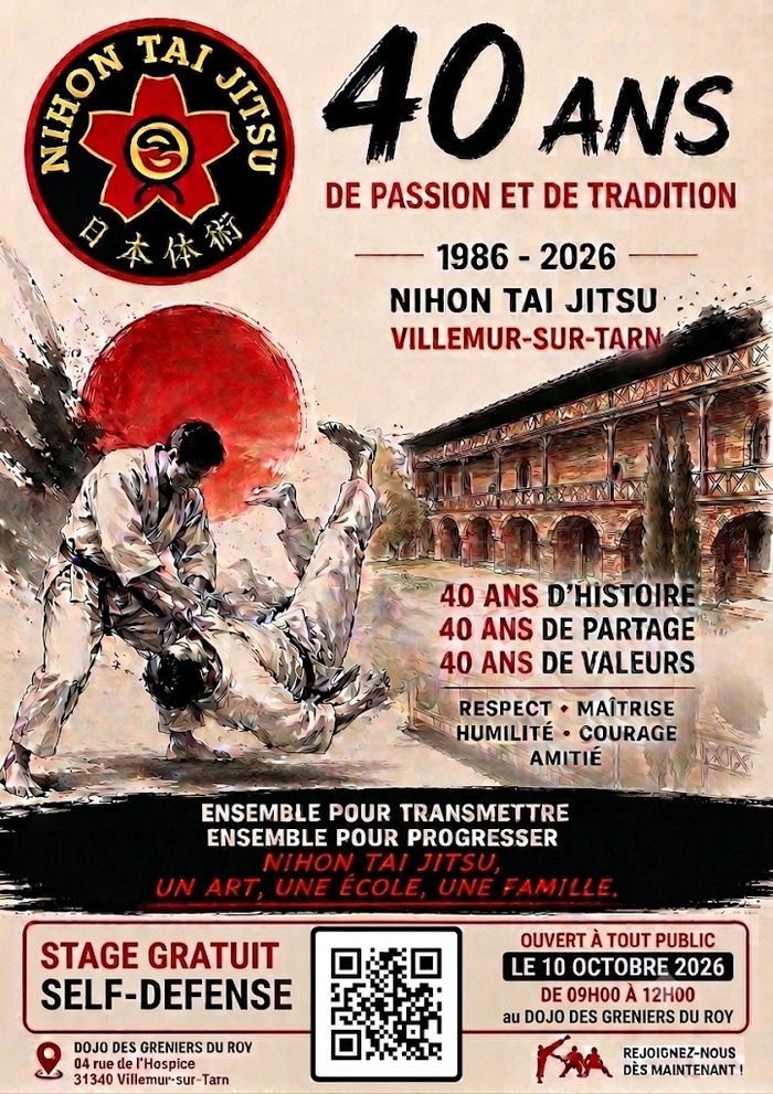 40ème anniversaire du Taï-Jitsu Kan Villemur-sur-Tarn, Les Greniers du Roy, Villemur-sur-Tarn