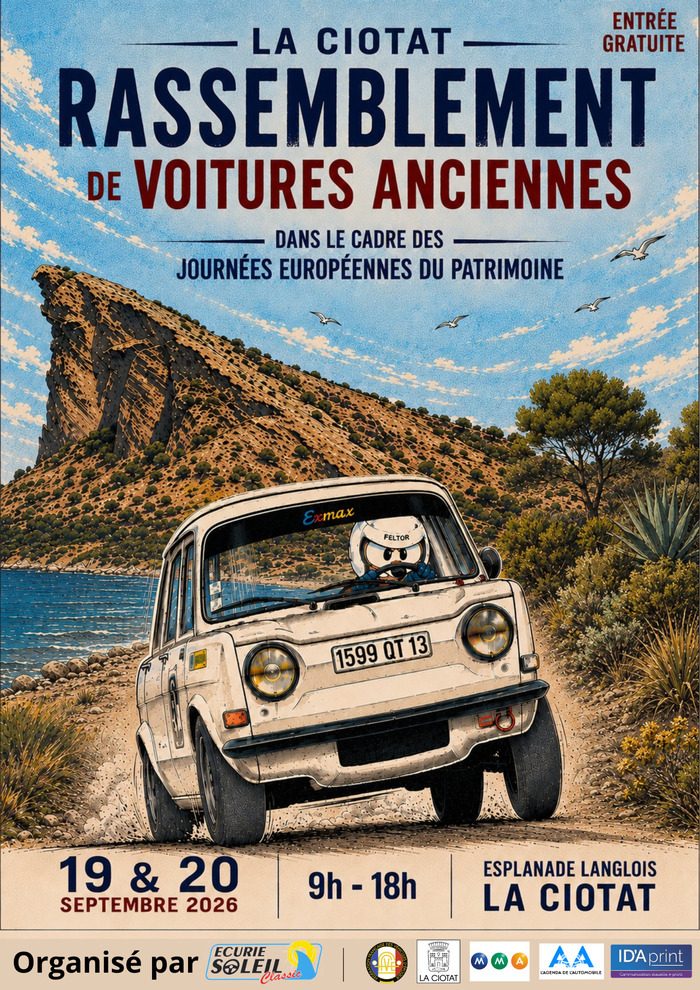 5eme fête de l’automobile, esplanade Langlois, La Ciotat