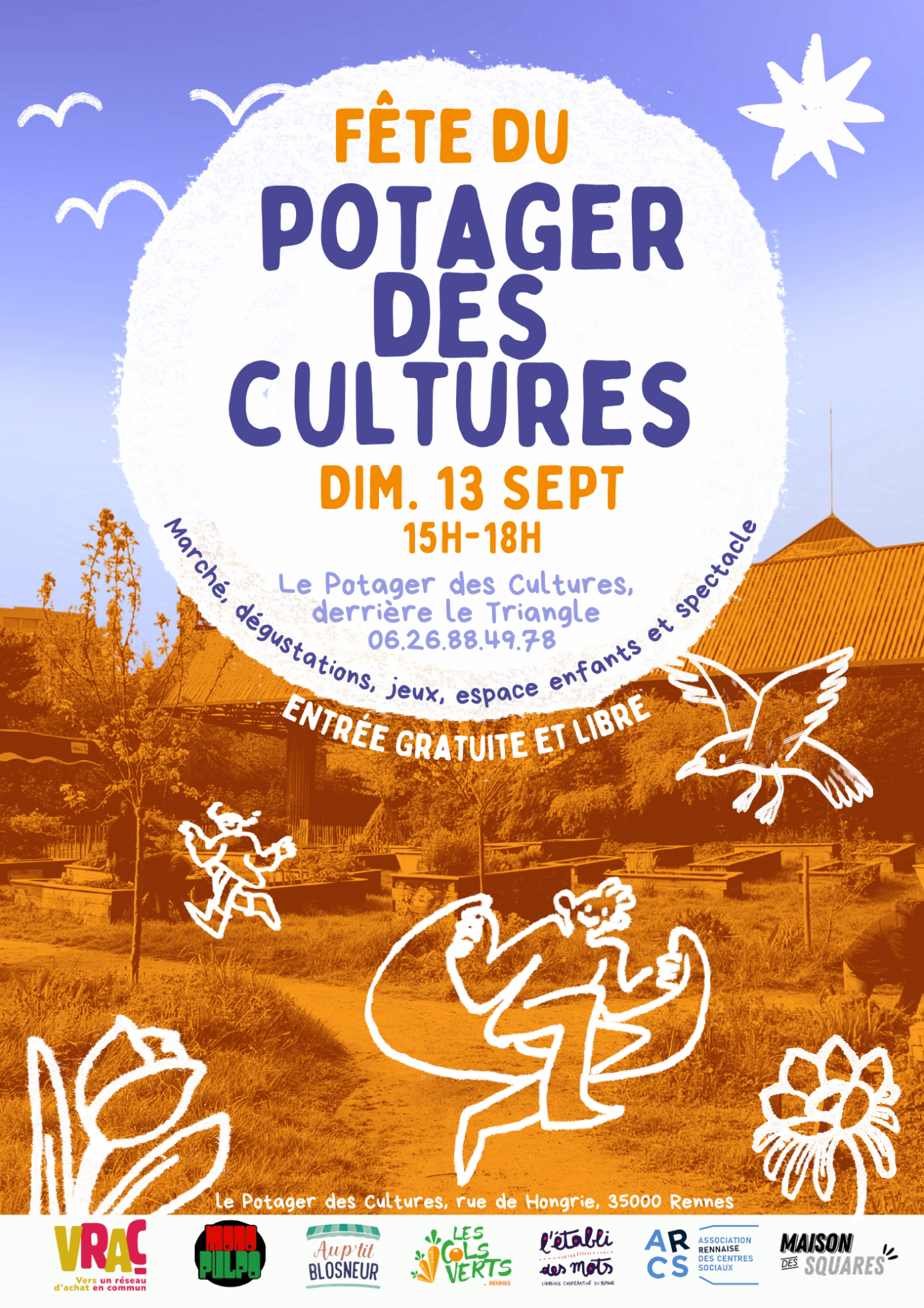 La Fête du Potager de Cultures Le Potager des Cultures Rennes