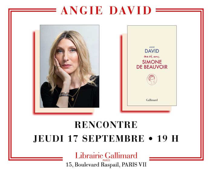 Angie David, Librairie Gallimard, Paris