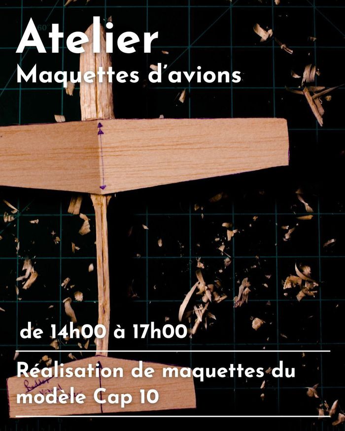 Animation jeune public : atelier de construction de maquettes d&rsquo;avions, Les Nouvelles Coordonnées, Fontaine-l&rsquo;Abbé