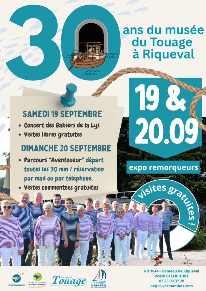 Anniversaire: Les 30 ans du musée du Touage, Musée du touage, Bellicourt