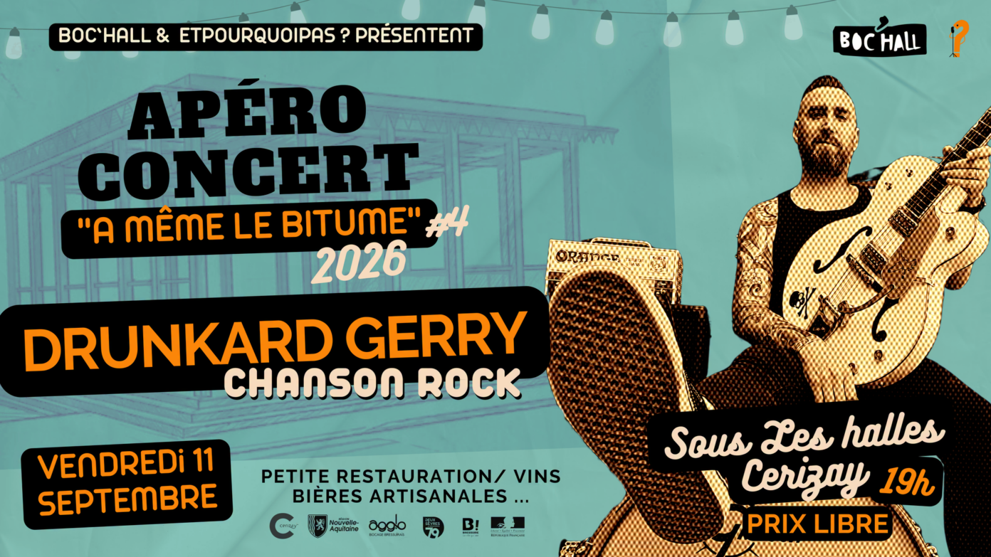 Apéros-concerts À même le bitume Cerizay