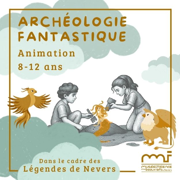Archéologie fantastique, Musée de la Faïence et des Beaux-Arts, Nevers