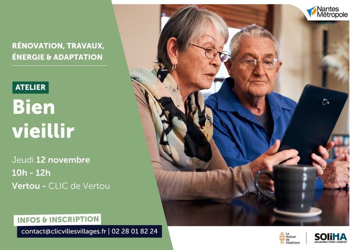 Atelier : bien vieillir CLIC de Vertou Vertou