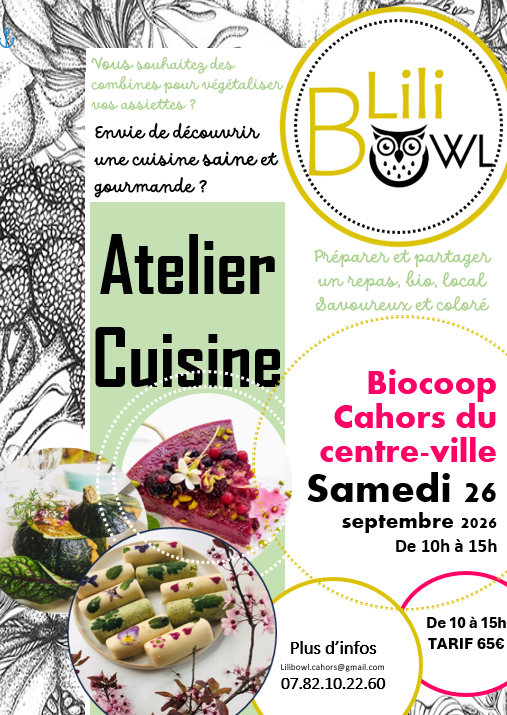 Atelier Cuisine Lili Bowl Cahors
