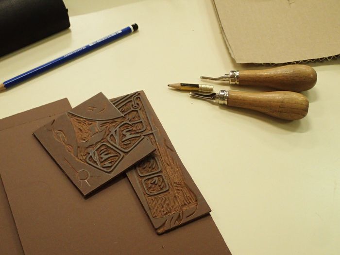 Atelier de linogravure, Hôtel Lallemant, Bourges