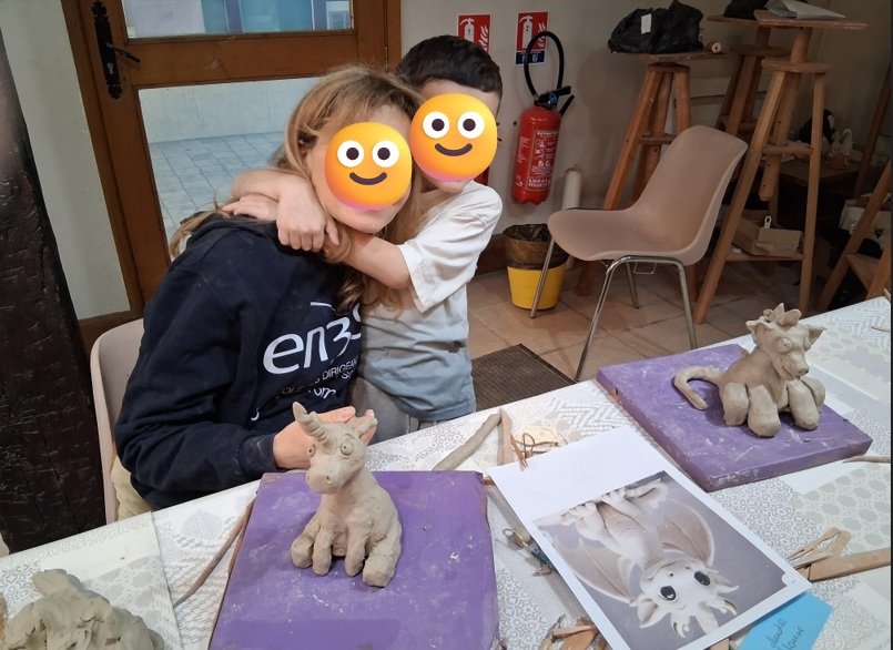 Atelier de modelage d’argile parents/enfants Cléry-Saint-André