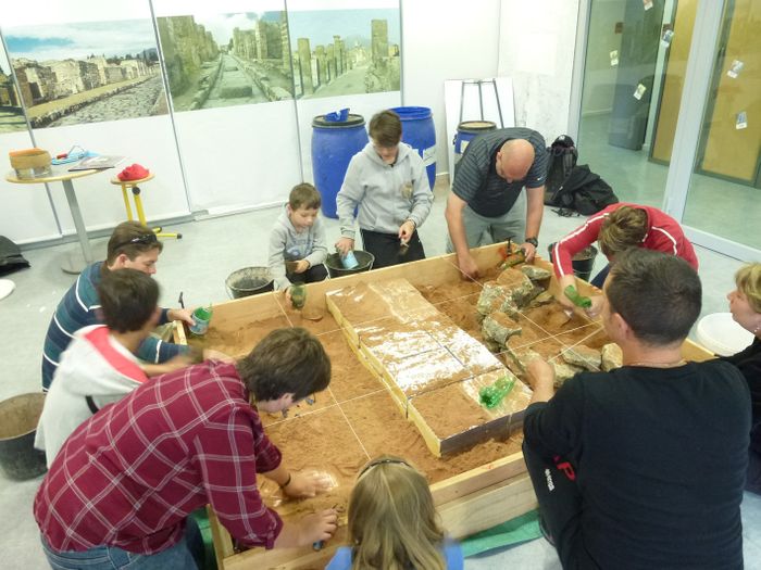 Atelier d&rsquo;initiation aux techniques de fouilles, Parc archéologique européen de Bliesbruck-Reinheim, Bliesbruck