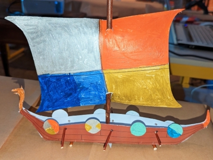Atelier famille «Drakkar!», Commanderie d&rsquo;Arville, Couëtron-au-Perche