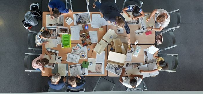 Atelier jeune public – De la cartographie à la carte postale, Archives nationales de France, Saint-Denis