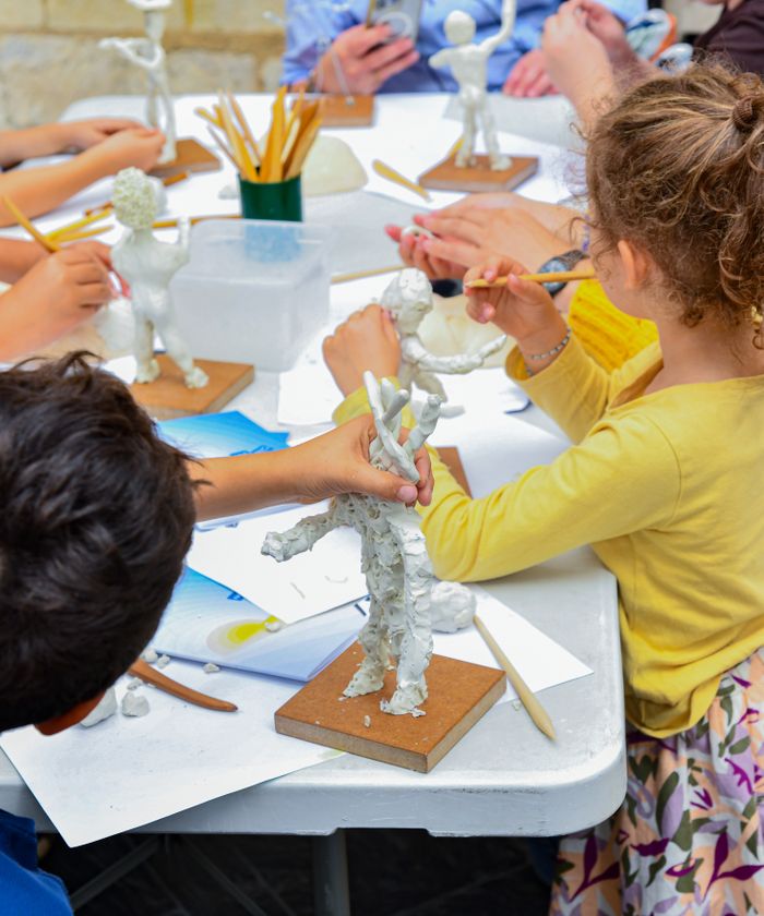 Atelier modelage, Galerie David d’Angers, Angers