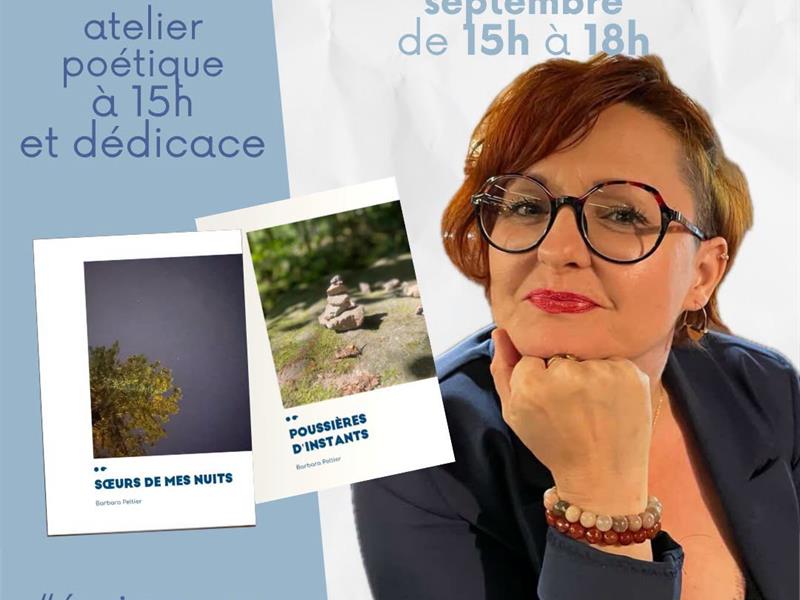 Atelier Poétique et Dédicace Barbara Peltier  Thionville
