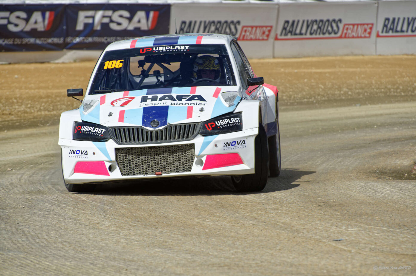 Xavier ALLEREAU sur la SKODA Fabia S1600 n° 106