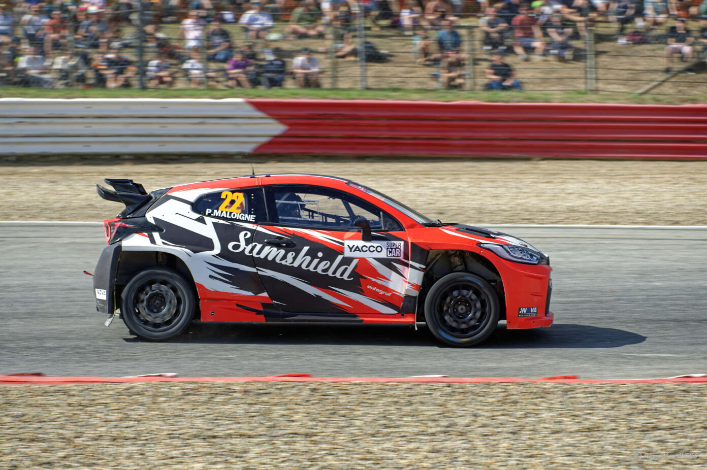Philippe MALOIGNE sur la TOYOTA Yaris WRX n° 22