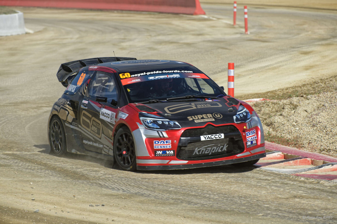 Hervé KNAPICK sur la CITROEN DS3 WRX n° 60