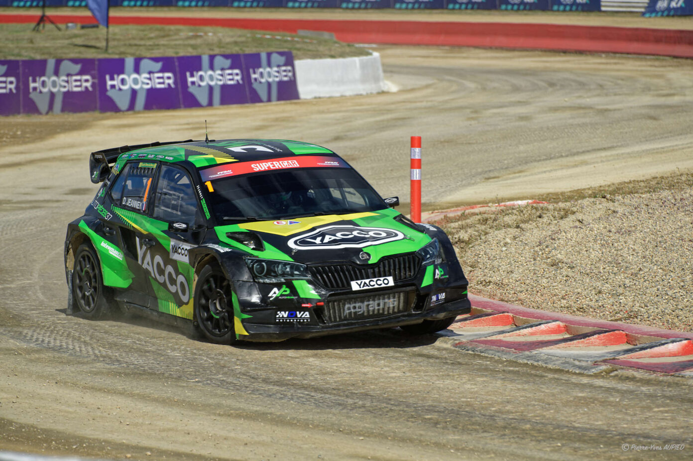 Davy JEANNEY sur la SKODA Fabia WRX n° 1