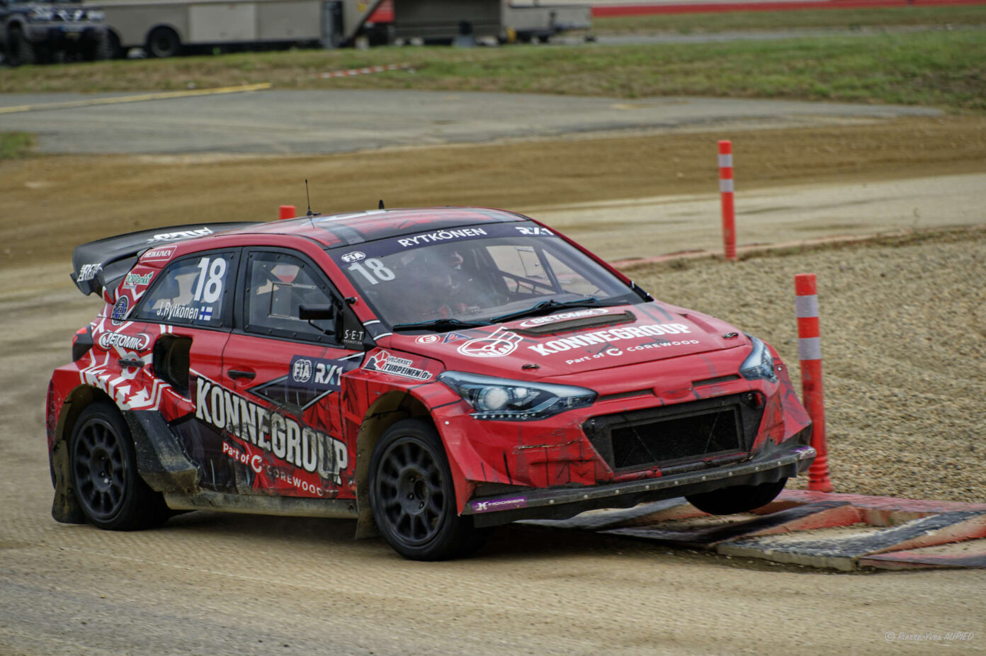 Juha Rytkönen (FIN) sur la Hyundai i20