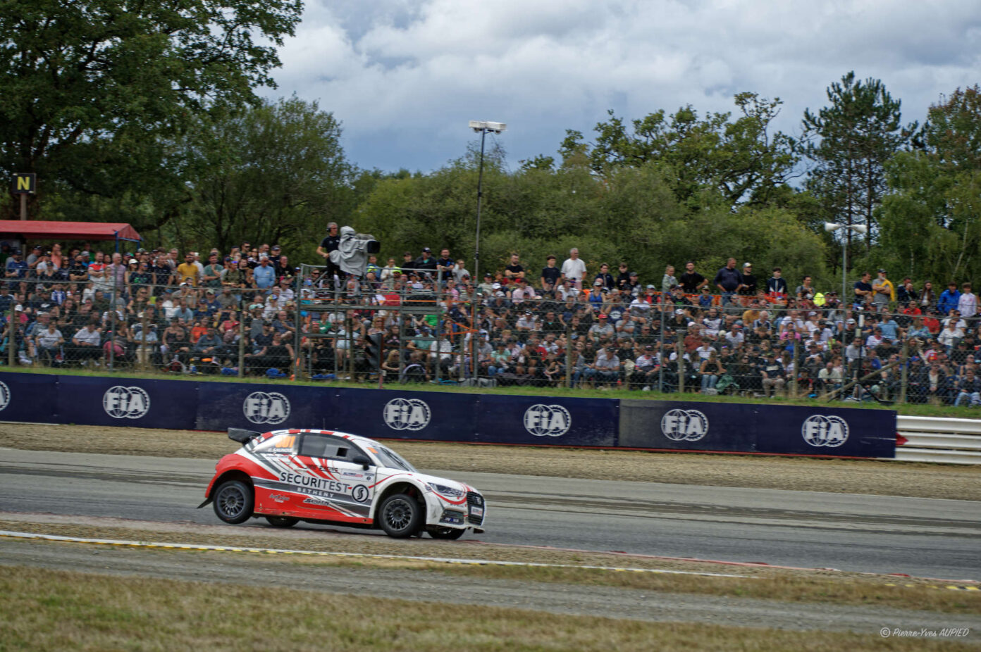 Christophe SAUNOIS sur la AUDI A1 n° 301