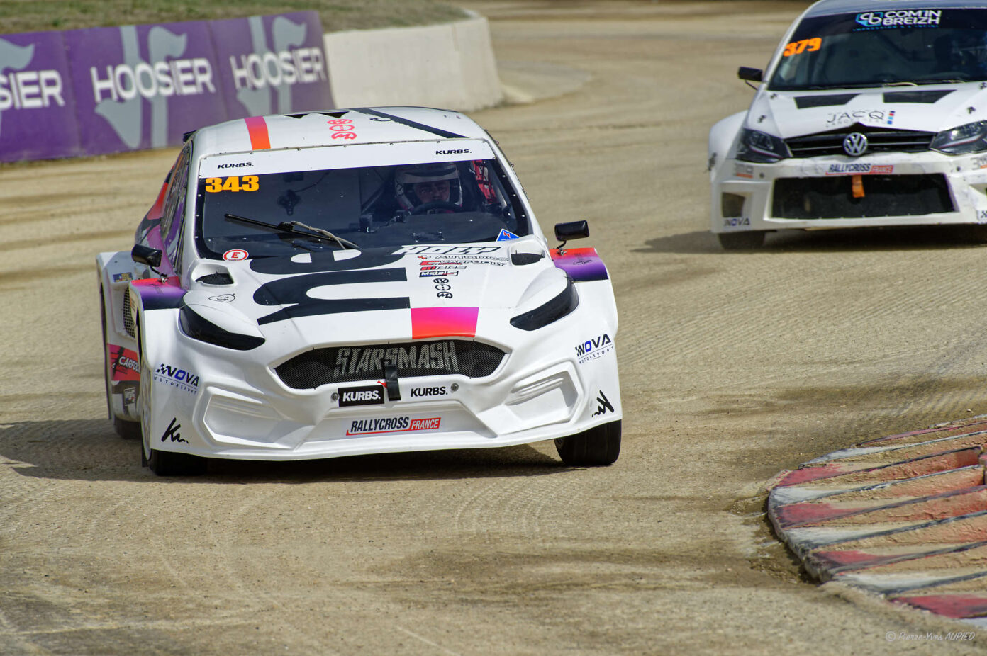 Etienne "MOUSTACHE" sur la FORD Fiesta n° 343