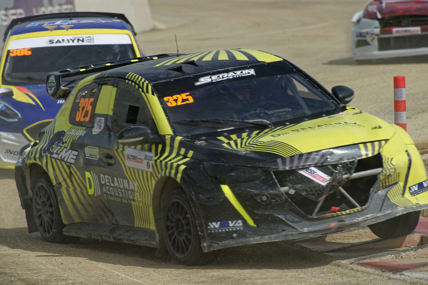 Lorenzo DELAUNAY sur la PEUGEOT 208 n° 325