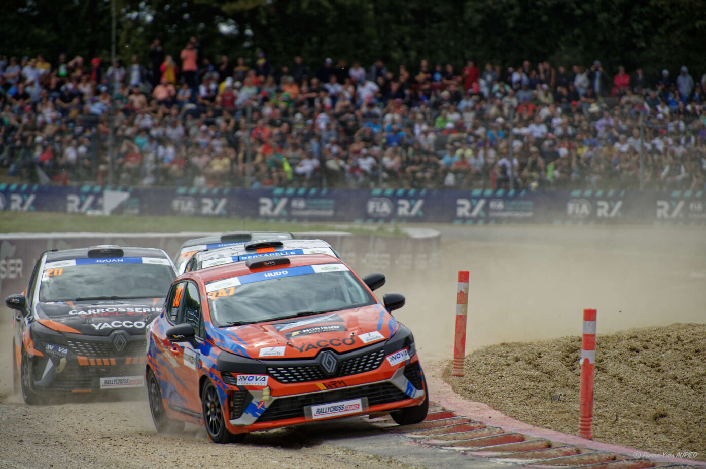 Ewan HUDO sur la RENAULT Clio V RX n° 247
