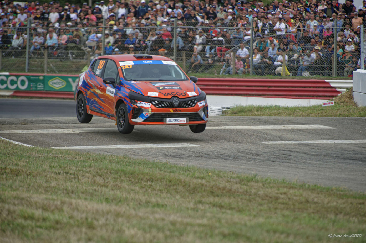 Ewan HUDO sur la RENAULT Clio V RX n° 247