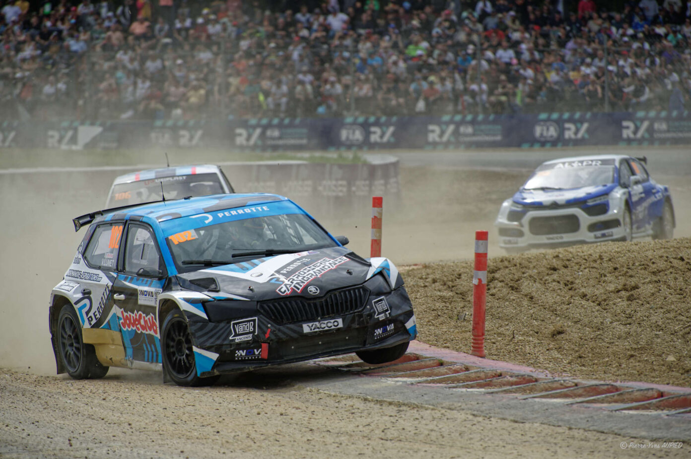 Valentin LUMET sur la SKODA Fabia S1600 n° 102