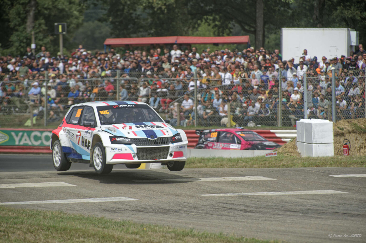 Xavier ALLEREAU sur la SKODA Fabia S1600 n° 106