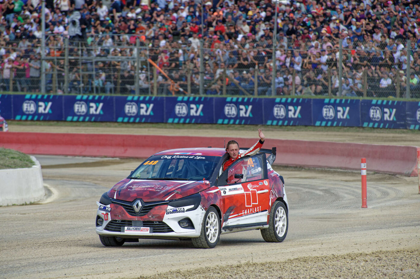 Jules BURSON sur la RENAULT Clio V F2000 n° 448