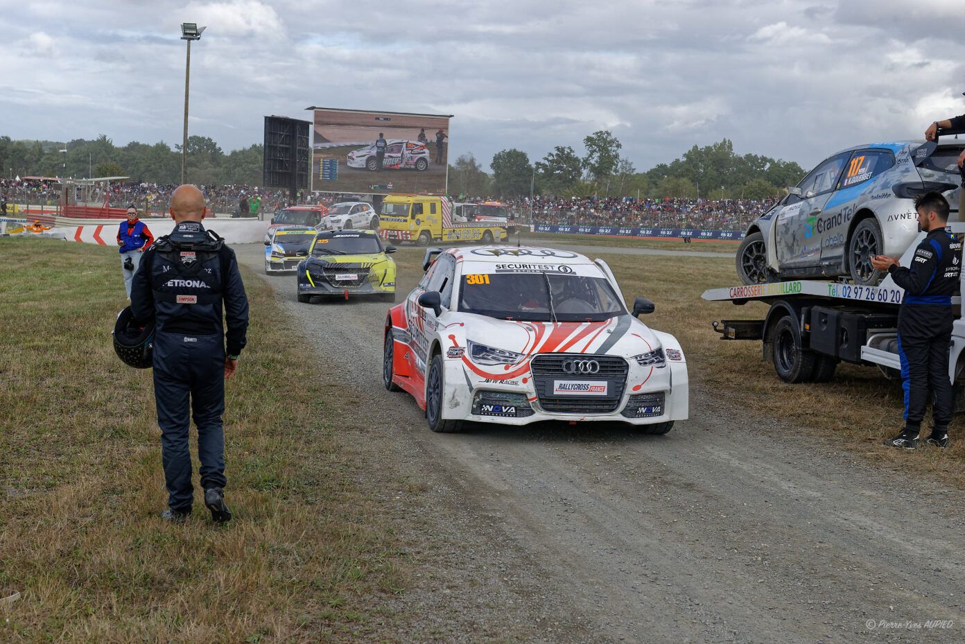 Christophe SAUNOIS sur la AUDI A1 n° 301