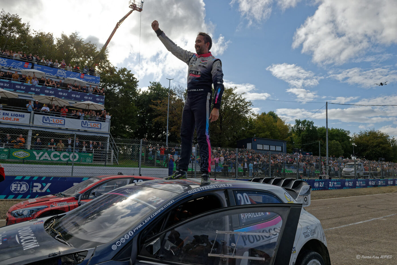 Fabien Pailler (FRA) Vainqueur du Rallycross