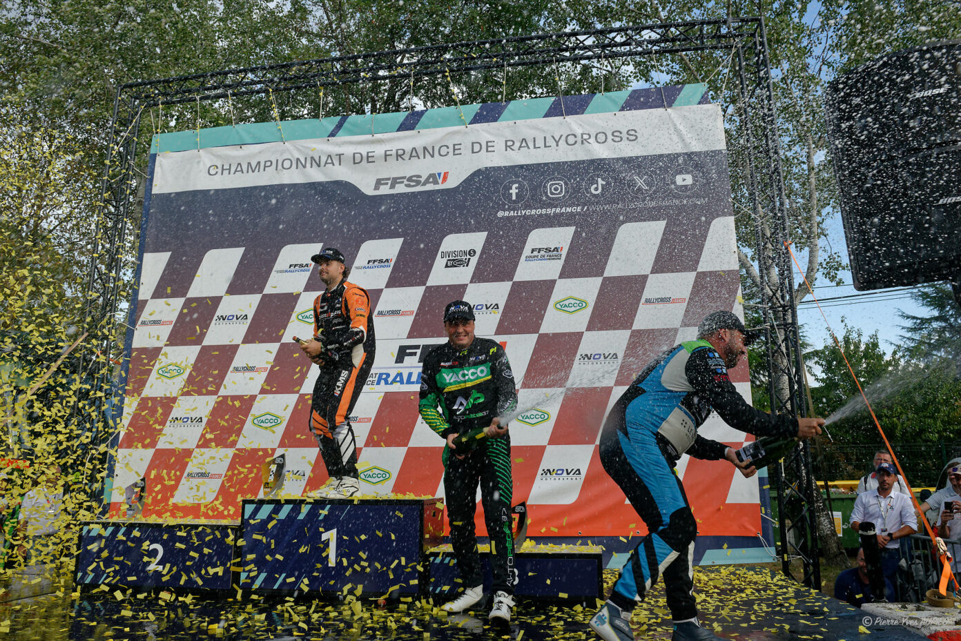 Damien MEUNIER, Jean Baptiste DUBOURG et Davy JEANNEY
