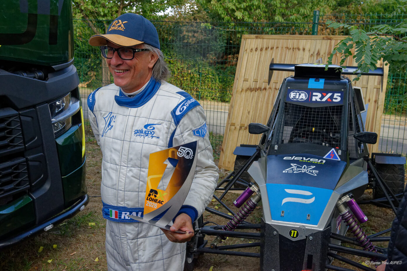 Raul Marchisio surnommé « Le Professeur » au Rallycross de Loheac 2026