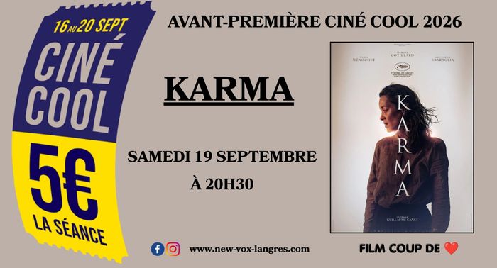 Avant-première : « KARMA », Le New Vox, Langres