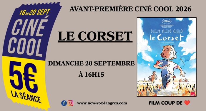 Avant-première : « LE CORSET », Le New Vox, Langres