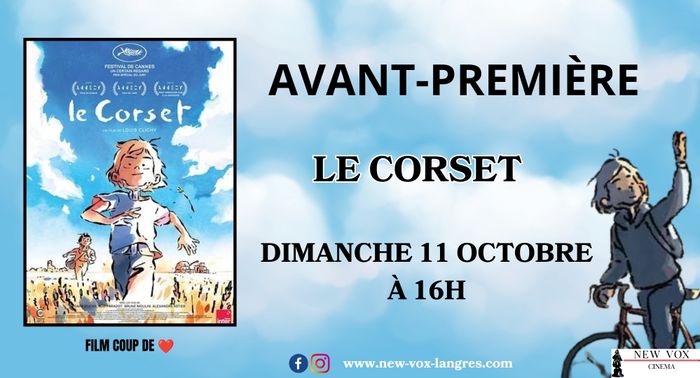 Avant-première : « LE CORSET », Le New Vox, Langres