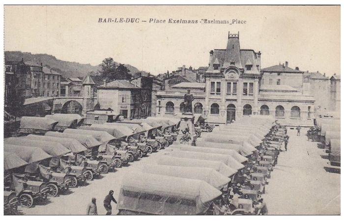 Avant/après : Bar-le-Duc à travers ses photos anciennes – Visite 2, Place Exelmans, Bar-le-Duc
