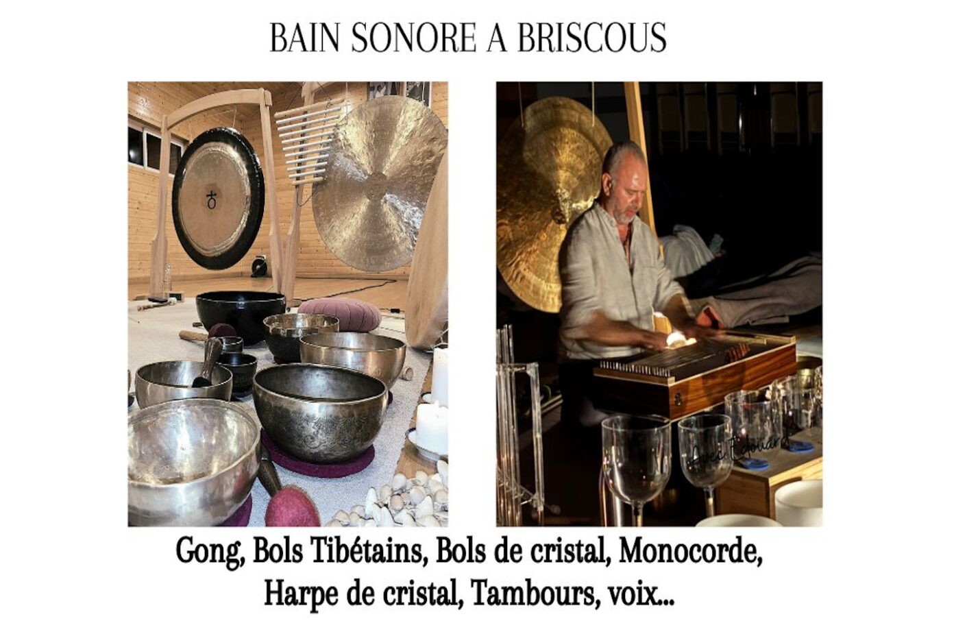 Bain sonore, vibrez, voyagez, explorez… Briscous