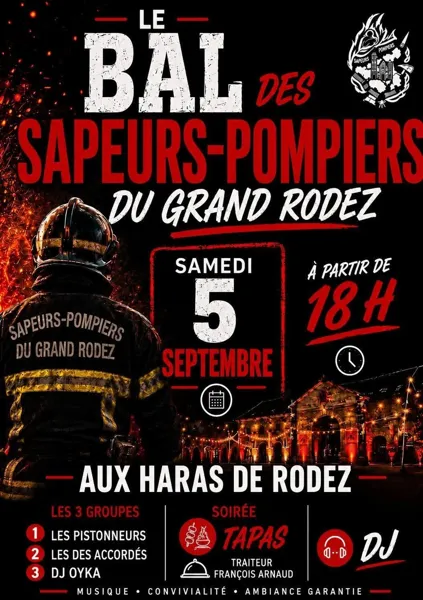 Bal des sapeurs-pompiers du Grand Rodez  Rodez