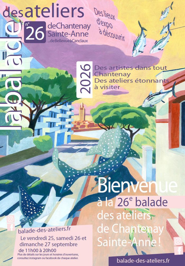 Balade 2026 des ateliers de Chantenay-Sainte Anne Nantes
