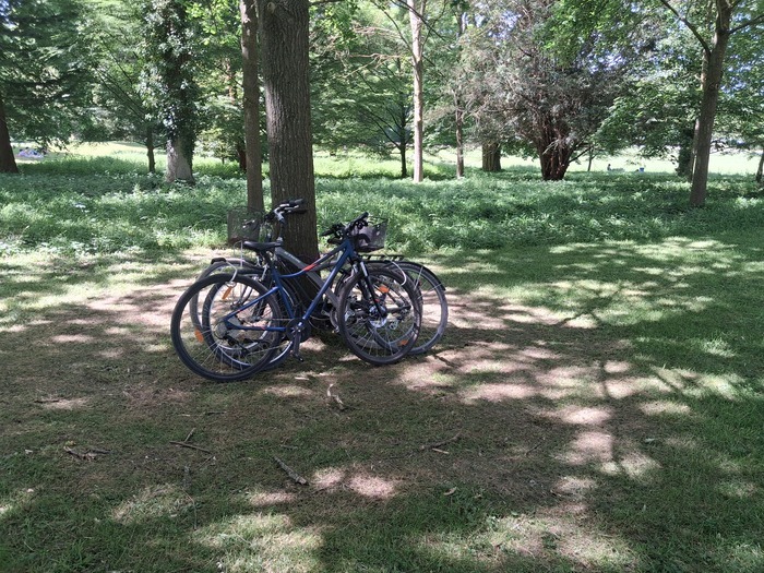 Balade à vélo – le patrimoine des bords de Marne, RDV devant le magasin Bobiclou, Montévrain