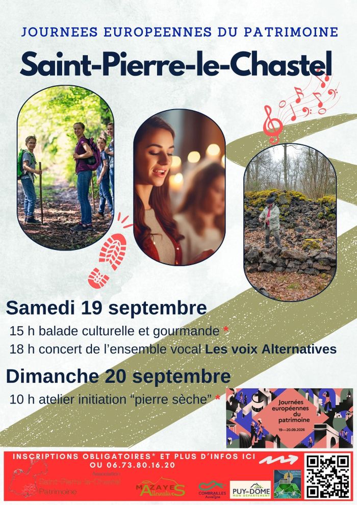 Balade culturelle et gourmande, Chazaloux Tournebise, Saint-Pierre-le-Chastel