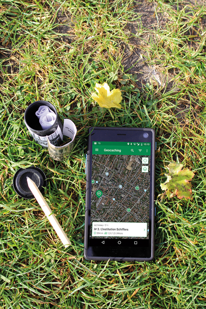Balade ludique à Bois-Colombes avec l&rsquo;application Géocaching, Géocaching à Bois-Colombes, Bois-Colombes