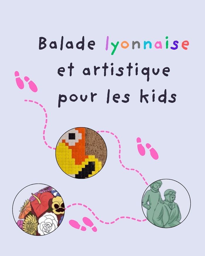 Balade lyonnaise et artistique pour les kids, Galerie Em’Arts, Lyon