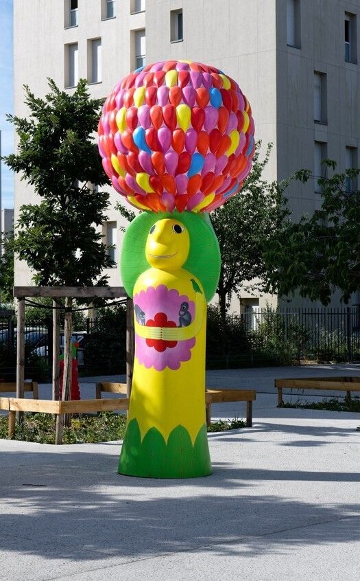 Balade urbaine : l&rsquo;art dans la ville, Esplanade Frida Kahlo, Vénissieux, Vénissieux