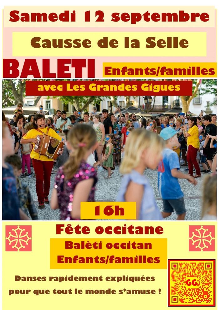 Balèti occitan enfants-familles, Causse de la Selle, Causse de la Selle (34), Causse-de-la-Selle