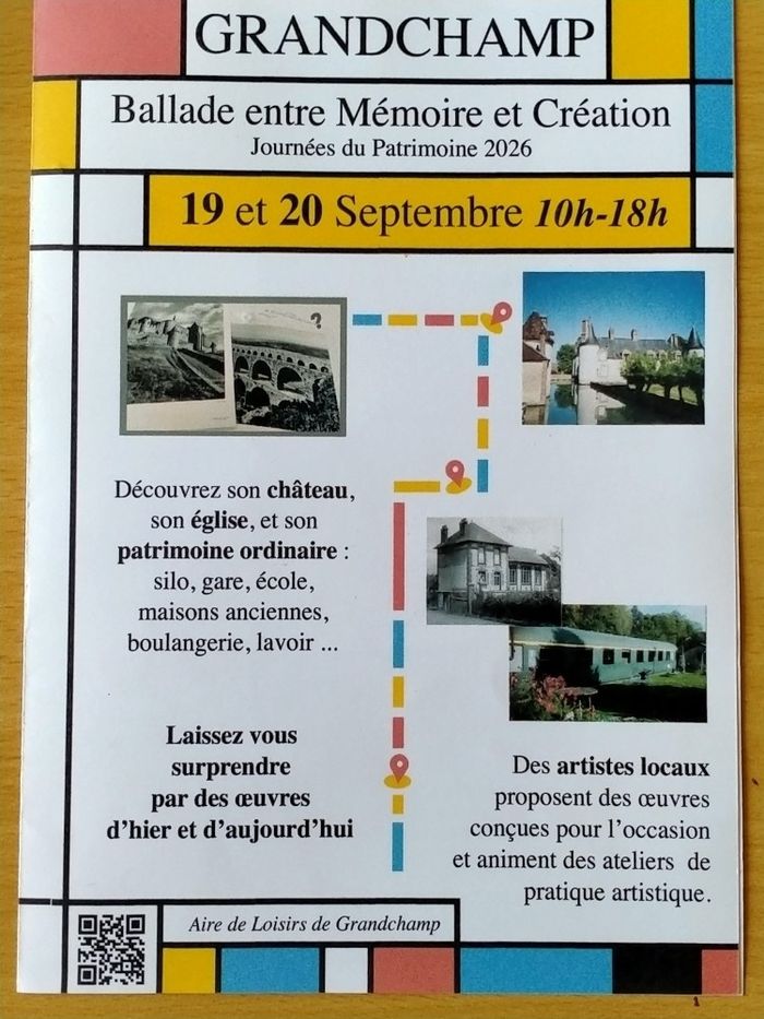 Ballade entre mémoire et création, Village de grandchamp, Charny Orée de Puisaye